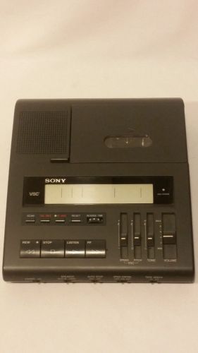 Genuine Sony BM-880 Microcassette Dictator/Transcriber For Parts or Repairs