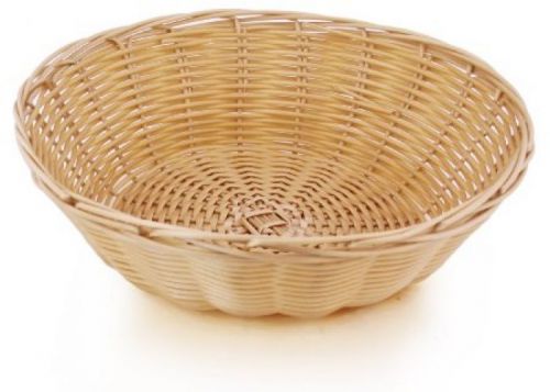 New Star Foodservice 44201 Polypropylene Round Hand Woven Fast Food Baskets Of