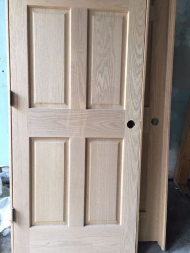 doors solid oak pre-hung unfinished (30)