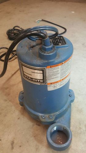 submersible pump