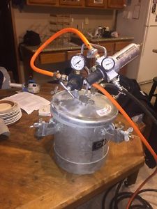 Devilbiss pt series #31881-224 pot sprayer for sale