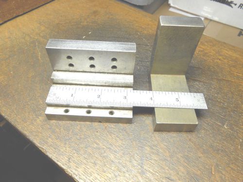 2 Right Angle Mill Milling Set Up Mounting Positioning Block Fixture Plate