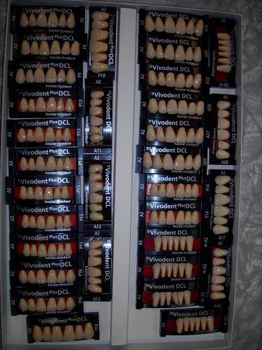 Ivoclar Vivodent DCL Blueline anterior denture teeth / mould guide