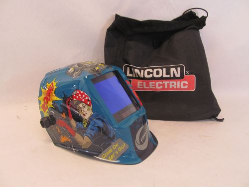 Lincoln electric viking 3350 series jessi vs the robot welding helmet, vgc for sale