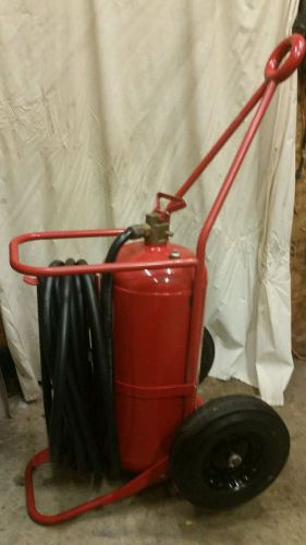 Kidde fire extinguisher 125# on wheels