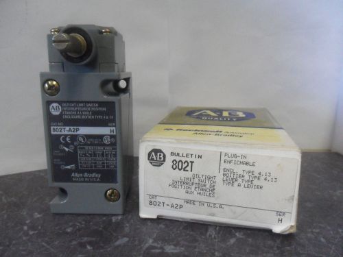 New Allen Bradley 802T-A2P Plug-in Oiltight Limit Switch Series H NIB