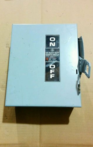 G.e thn3361 heavy duty safety switch 30 amp 3 pole for sale