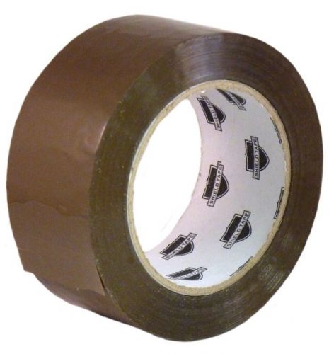 2&#034; x 110 yards tan hotmelt tape 1.6 mil box shipping packing tapes 72 rolls for sale