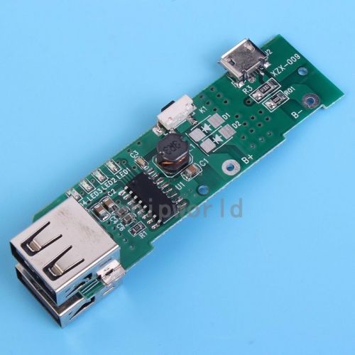 3.7-4.2 Battery Charging Board Double USB Output Boost Charger Module DIY Board