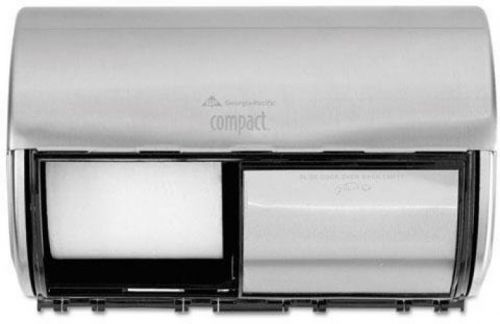 GEP56798 - Compact Horizontal 2-Roll Tissue Dispenser