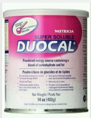 Duocal Super Soluble  4 x14 oz cans   exp.08/01/2019 FREE USA SHIPPING