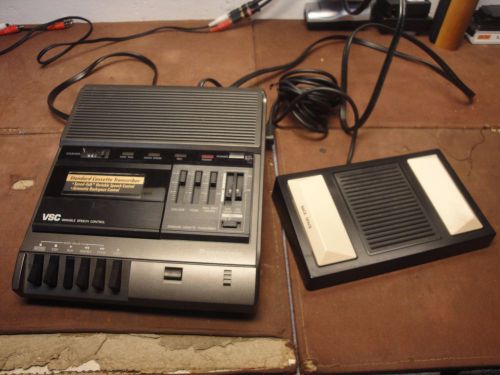 Panasonic RR-830 Cassette Transcriber Recorder/Dictation Machine in Box TESTED
