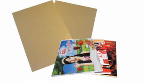 NEW Blank 30 ALUMINUM Plate for DYE sublimation 7&#034;x8&#034; WHITE, SILVER, GOLD