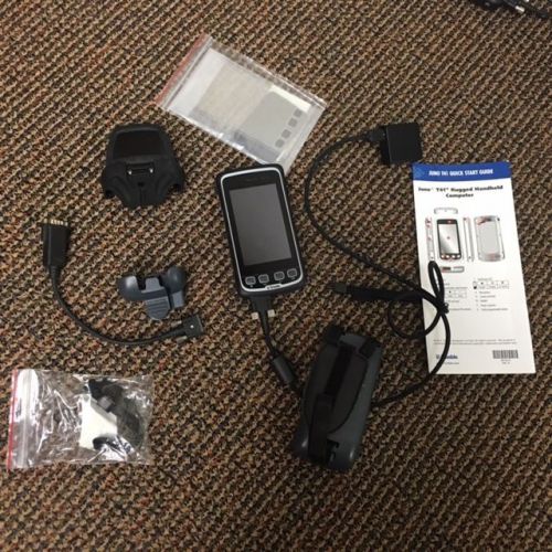 Trimble juno t41 /5 bw bwc handheld computer and accessories extra battery pack for sale