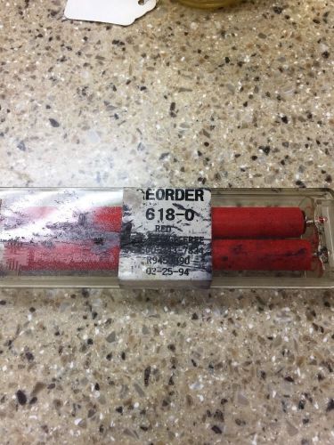 Genuine Pitney Bowes 618-0 Red Ink Cartridges