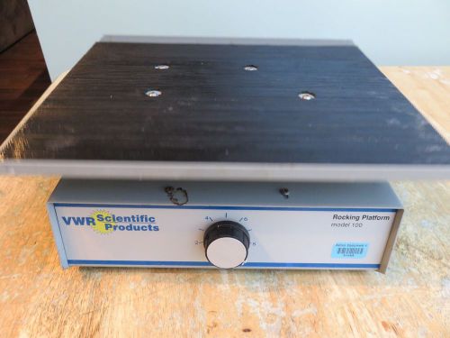 VWR 100 Rocking Platform Shaker, variable speed, 14&#034; x 11&#034; platform GUARANTED