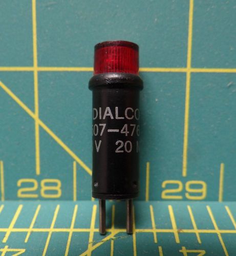 Dialco Cartridge Lamp 6240-00-211-2976, 507-4761, 28V 20MA