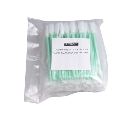 100pcs Foam Cleaning Swabs for Epson/Roland/Mimaki/Mutoh Inkjet Printers 5&#034; Long