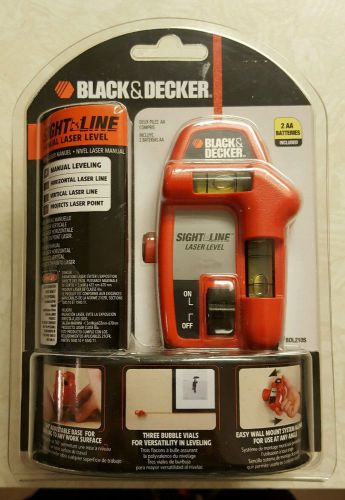 Black &amp; Decker BDL210S Easy Leveler Level Laser BNIP  NEW free shipping