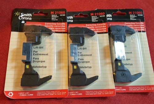 (3) NEW IN BOX SMITH CORONA H21060 correcting tape