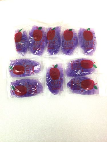 Top Quality Bag 1212 Purple Color 1000 Apple Brand Mini Zip Lock Baggies