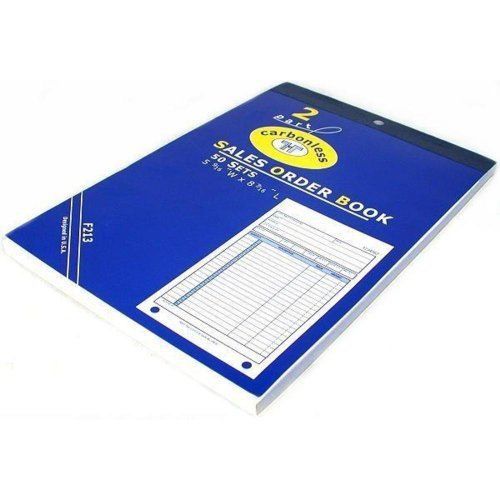 FindingKing Sales Order Receipt Forms Carbonless Record Sheet Book 5 9/16&#034; x 8