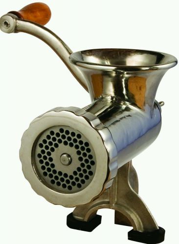 Stainless steel heavy duty countertop manual hand meat grinder beef pork new for sale
