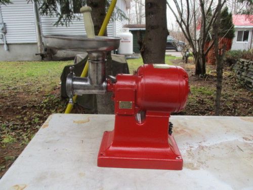 HOBART MEAT GRINDER 110 VOLTS  CLEAN &amp; WORK PERFECTLY