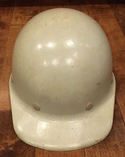 Vintage Fibre Metal Molded Fiberglass Hard Hat