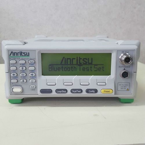 (for parts) anritsu mt8850a -   bluetooth test set for sale
