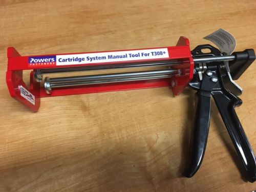 Powers Fasteners cartridge system manual tool for t308+