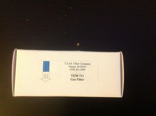 T.E.M.GAS Filter TEM-711 700 Series 250 Max PSI  0.01 MICRONS