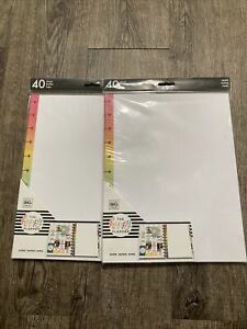 The Happy Planner BIG Filler Paper - RAINBOW DOT GRID 80 Sheets 2 Of 40