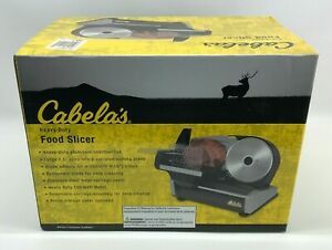 Cabela&#039;s HD HEAVY DUTY 7.5&#034; Exclusive Food Slicer Model 541003 - Open Box - NEW
