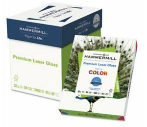 Glossy Paper, Premium Laser Gloss 32lb, 8.5 x 11, 300 Sheets, One Pack