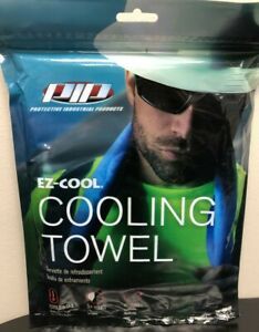 PIP EZ-Cool COOLING TOWEL 396-602-B Sz Large 13&#034; x 31&#034; Blue NEW
