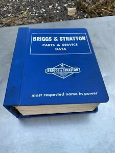 Briggs Stratton catalog book Parts Service Data Ms-3222 Ms-3639 Manual 190000