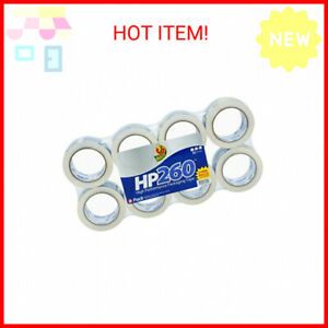 Duck HP260 Packing Tape Refill, 8 Rolls, 1.88 Inch x 60 Yard, Clear (1067839)