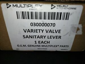 Genuine OEM Multiplex 030000070 Variety Valve Sanitary Lever Auto fill W/ Block