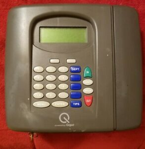 Qqest, TimeForce MAGNETIC SWIPE TIME CLOCK / KEY / MODEL 300IP / WALL MOUNTABLE