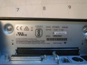 Citizen CT-S651 Point of Sale Thermal Printer