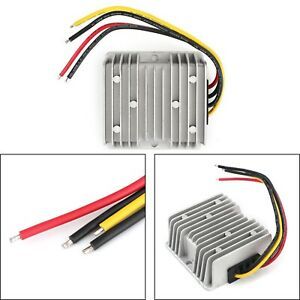 WaterProof 24V to 12V 10A 120W Step Down DC/DC Power Converter Regulator F7