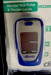 Drive Medical Fingertip Pulse Oximeter MQ3000 New Sealed