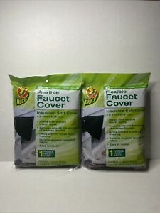 2 x Duck Flexible Faucet Covers Insulated Soft Cover 7.5 x 8.75