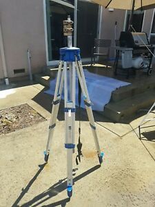 Pacific Crest Aluminum Telescoping Surveying Tripod / free ship