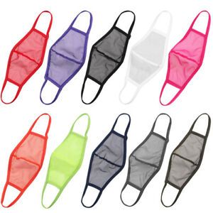 Faces Breathable Mesh Face Masks Mask For Women Mouth Muffle Half Face Mask
