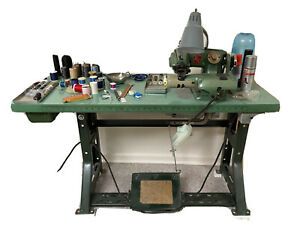 U.S. Blindstitch 99-PB-1 - FOR PARTS OR REPAIR - (w/ Full Motor &amp; Table)