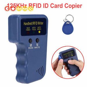 125KHz Handheld 125KHz RFID Card ID Reader/Writer/Copier ID Cards Tags Kit