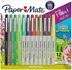 Paper Mate Flair Felt Tip Pens, Medium and Ultra Fine Point, Assorted,...