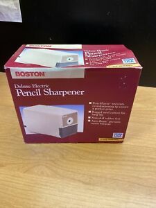 Vintage Boston Desktop Electric Pencil Sharpener Model 1800 USA New/Tested